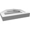 Ekena Millwork Octagonal Top Surface Mount PVC Gable Vent w/ 2"W x 2"P Brickmould Sill Frame, 14"W x 12"H GVPOT14X1203SF - alternate 4